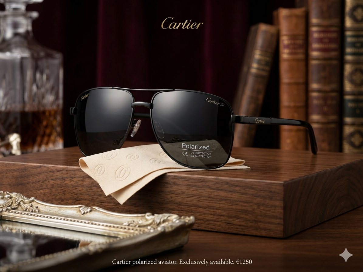 Ochelari de soare Cartier Rimeless