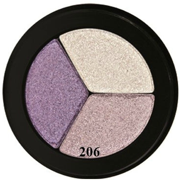 Fard de pleoape trio cu particule stralucitoare - PAESE Shiny Ellegance Retro 5gr. - 2 NUANTE