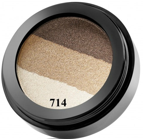 Farduri de ochi  Trio cu efect metalic - PAESE Diamond Trio 5 gr - 4 NUANTE